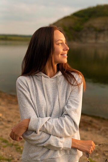 benefits of acceptance; woman smiling