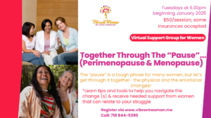 menopause support group for women